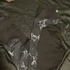 Buffbunny marble leggings